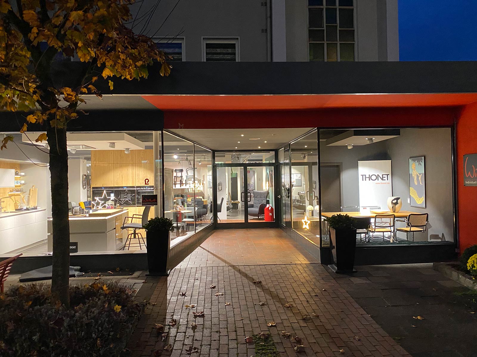 Eingangsbereich Einrichtungshaus Wiethoff